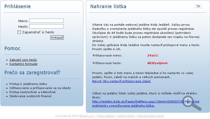Prvé nahranie jedálneho lístka Prve_nahranie_jedalneho_listka