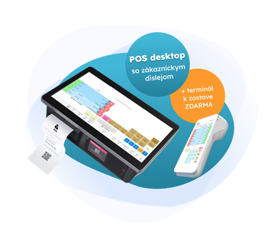All-in-one mobile pokladňa v termin&aacute;li