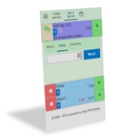 iKelp POS Mobile - Zmena množstva na položke objednávky