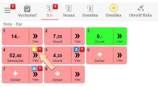 Zobrazenie notifik&aacute;ci&iacute; od z&aacute;kazn&iacute;kov obsluhe