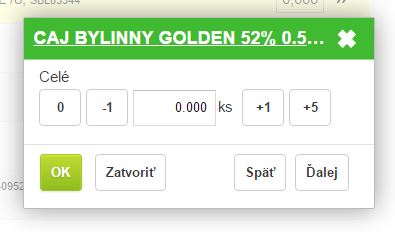 Rýchla inventúra - inventovanie ostatných typov kariet Rýchla inventúra - inventovanie ostatných typov kariet