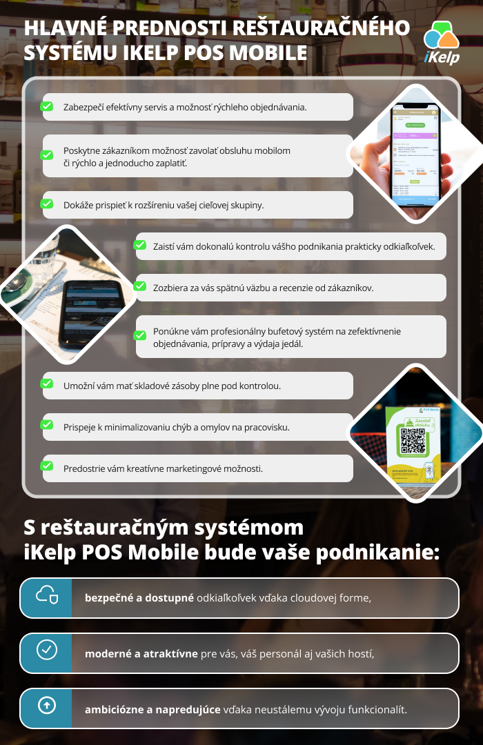 Prednosti iKelp POS Mobile