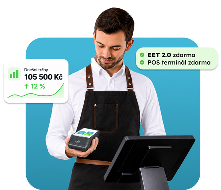 Pokladn&iacute; syst&eacute;m iKelp na mobilu a tabletu