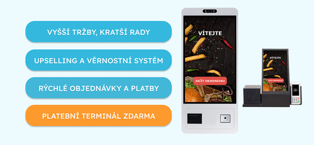 Kiosek výhody